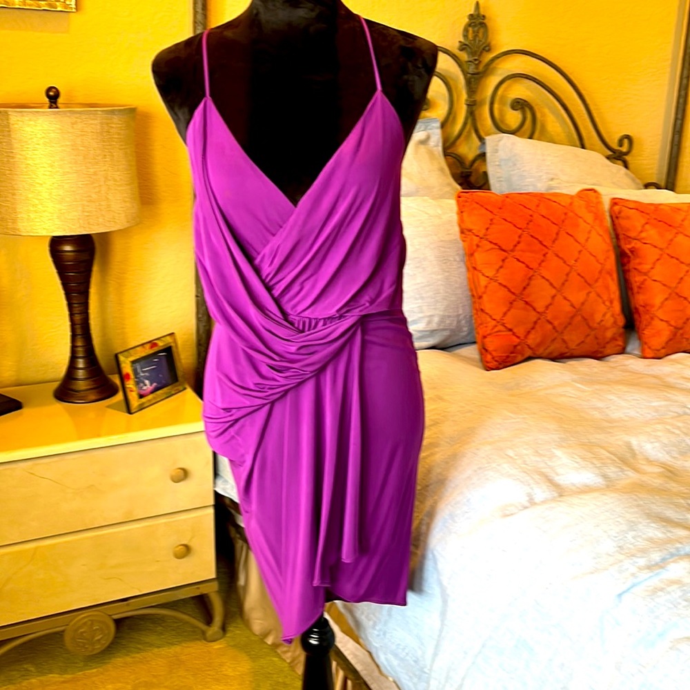 Haute Hippie XS sexy sleeveless and backless mini cocktail dress